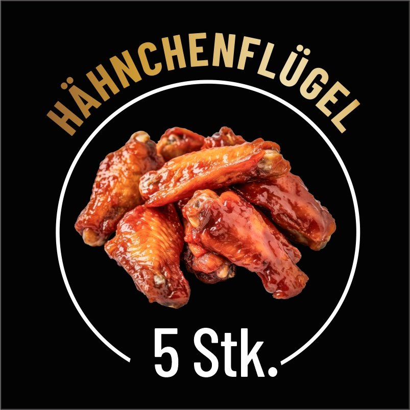 Gegrillte Hähnchenflügel